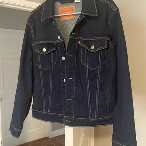 Levi's Men's Navy Denim Jacket
